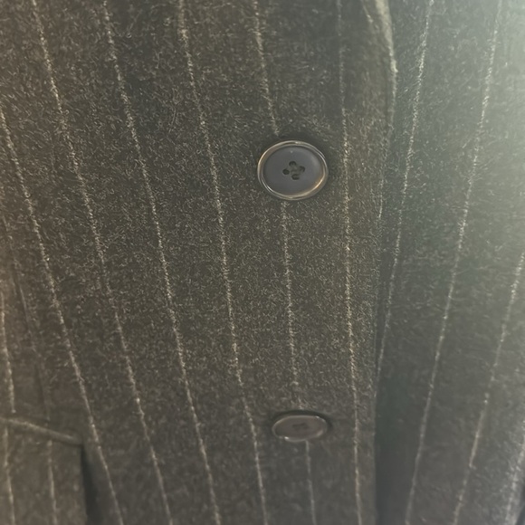 MaxMara Woman’s Classic & Trendy Wool Power Pinstriped Blazer - Picture 4 of 12